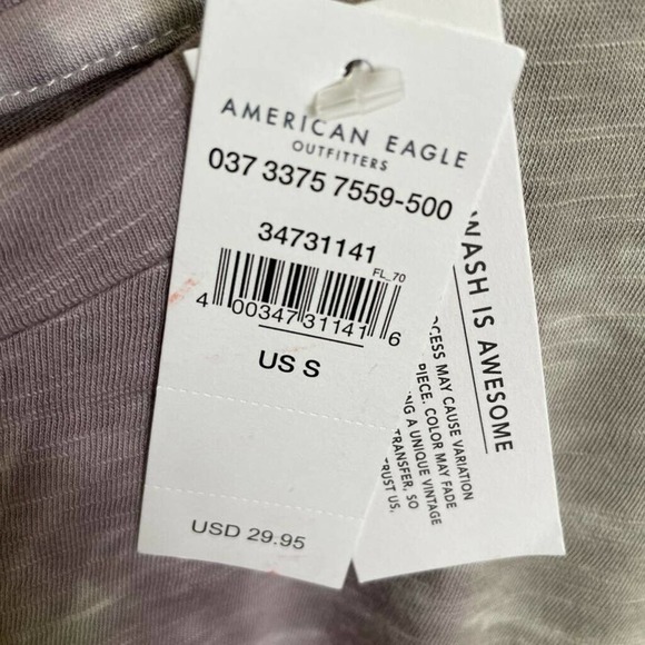 American Eagle Outfitters Tie Dye Crop Top SZ S - Picture 7 of 12